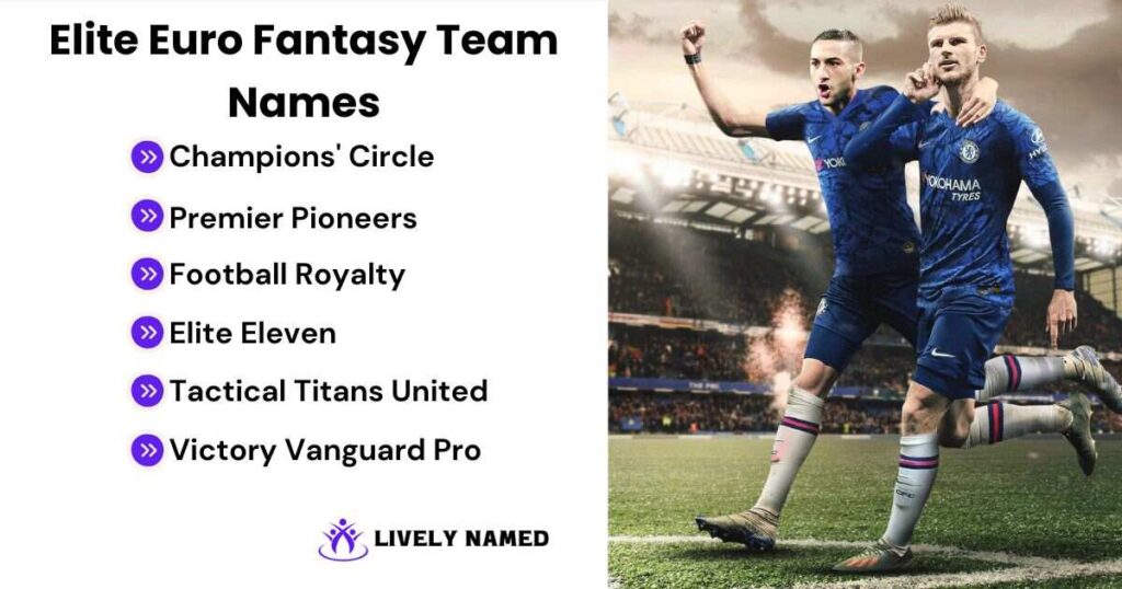 Elite Euro Fantasy Team Names