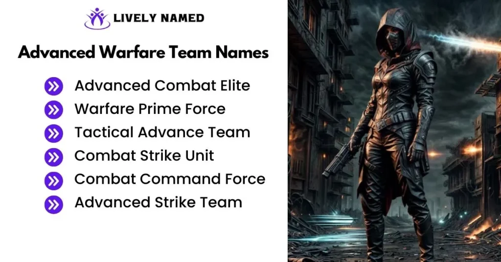 Advanced Warfare Team Names