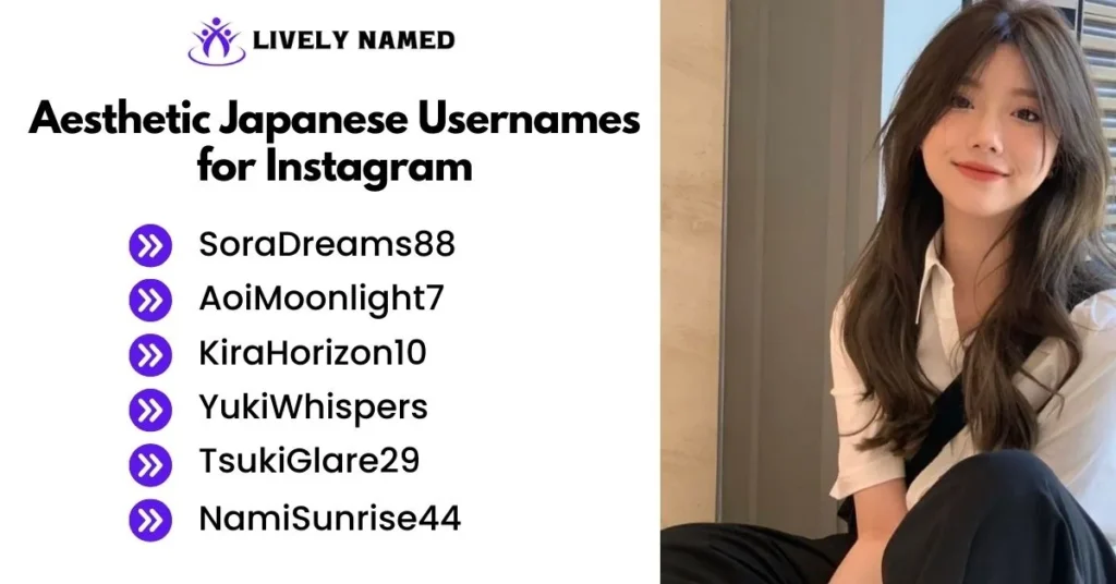 Aesthetic Japanese Usernames for Instagram