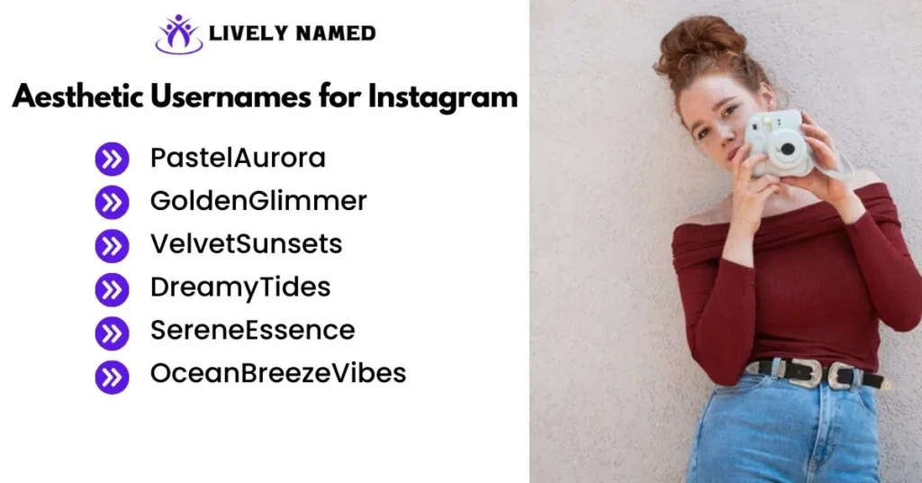 Aesthetic Usernames for Instagram