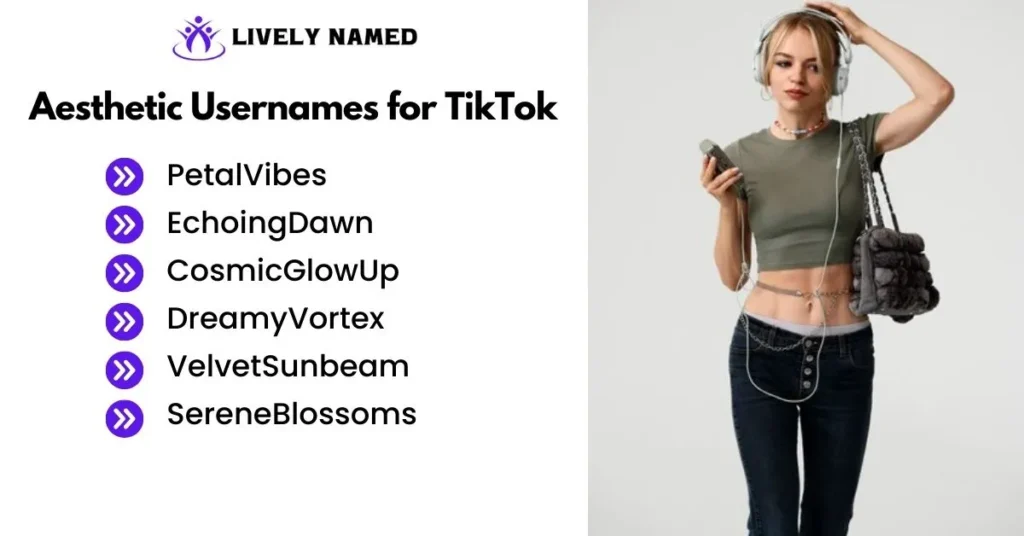 Aesthetic Usernames for TikTok