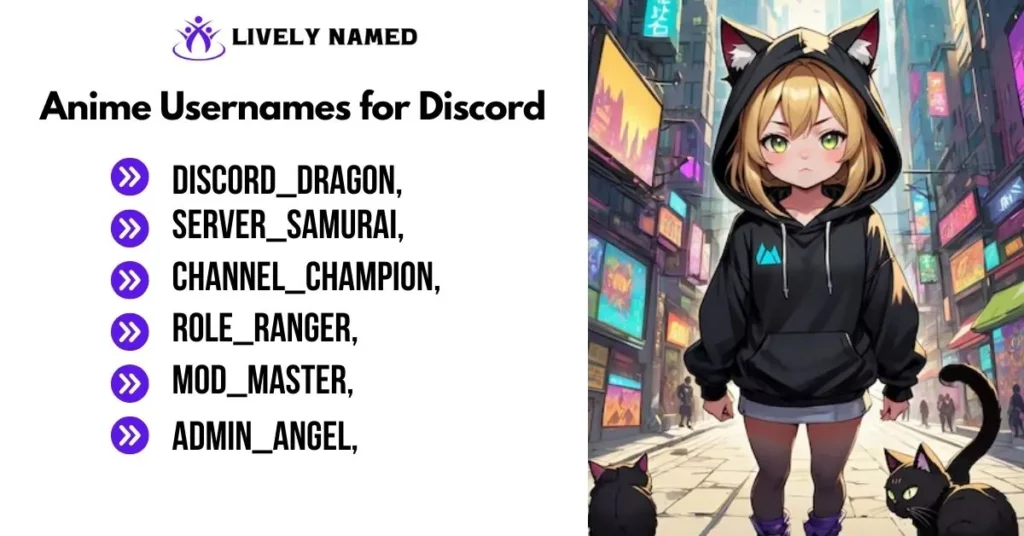 Anime Usernames for Discord