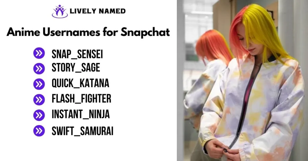 Anime Usernames for Snapchat