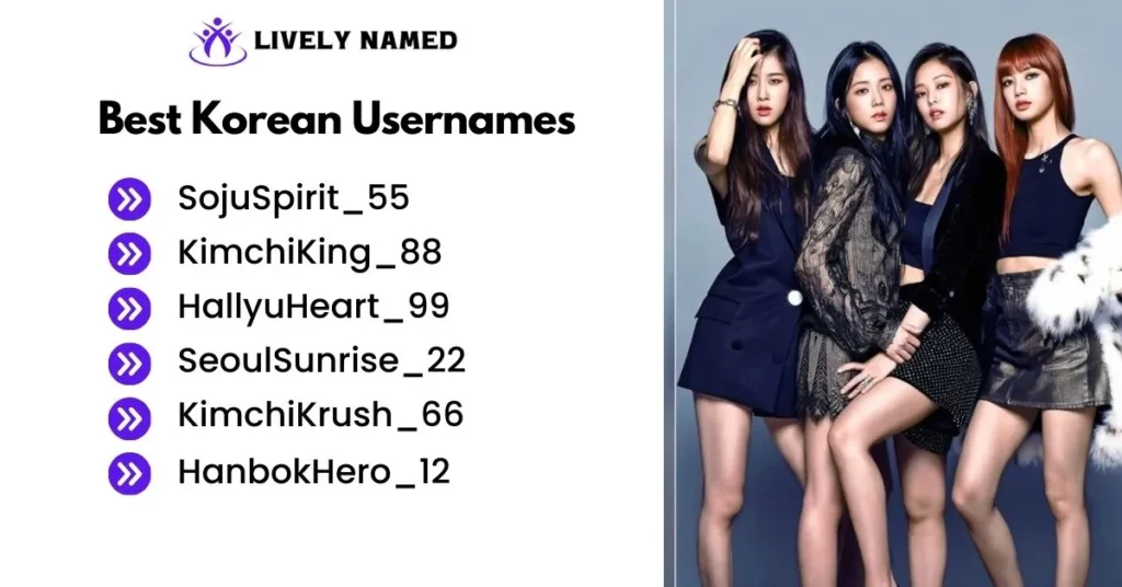 Best Korean Usernames