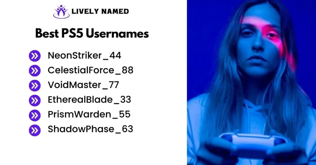 Best PS5 Usernames