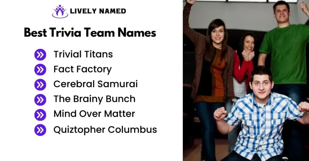 Best Trivia Team Names