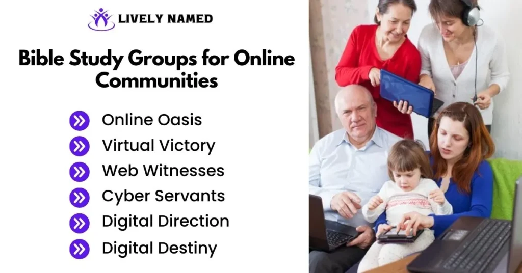 Bible Study Groups for Online Communities