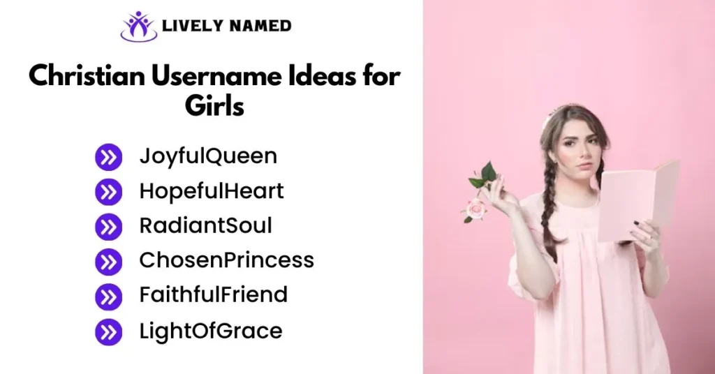 Christian Username Ideas for Girls