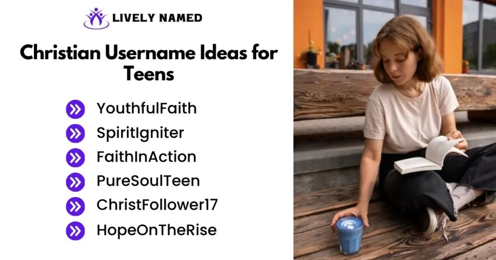 Christian Username Ideas for Teens