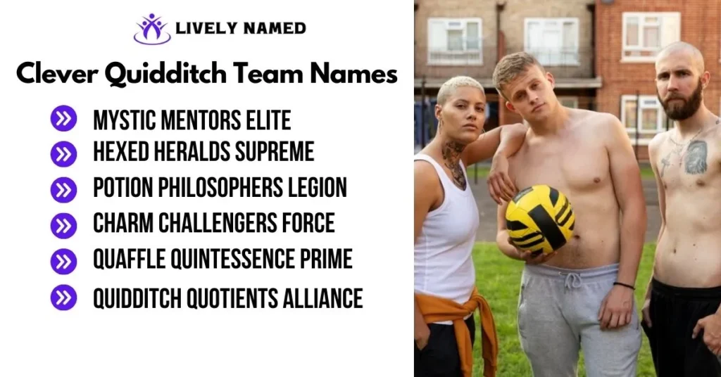 Clever Quidditch Team Names