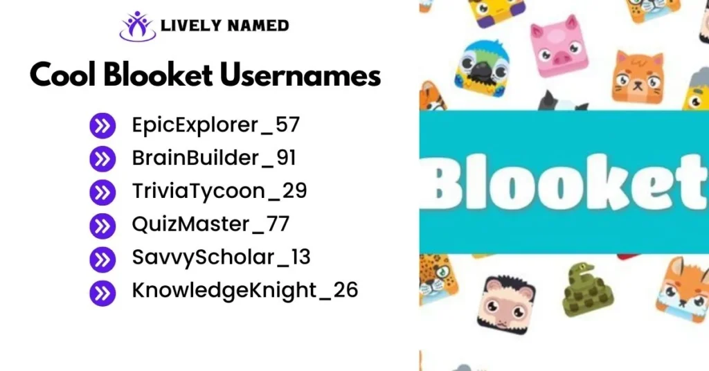 Cool Blooket Usernames