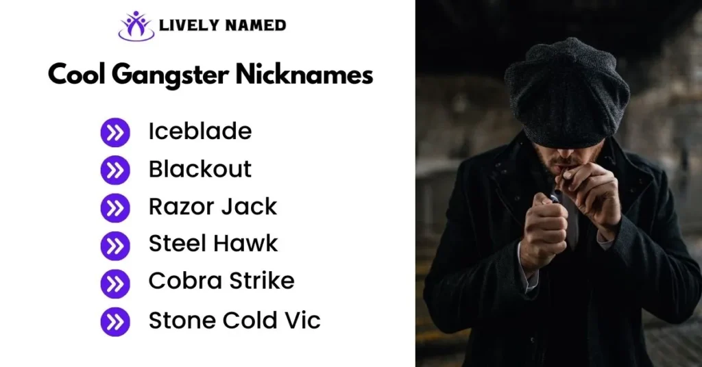 Cool Gangster Nicknames