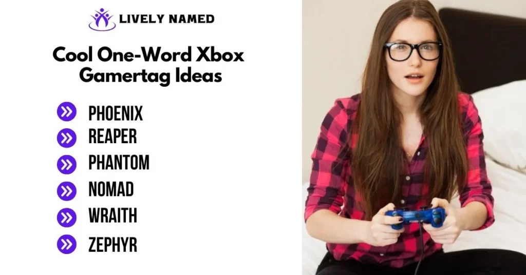 Cool One-Word Xbox Gamertag Ideas