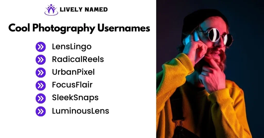 Cool Photography Usernames