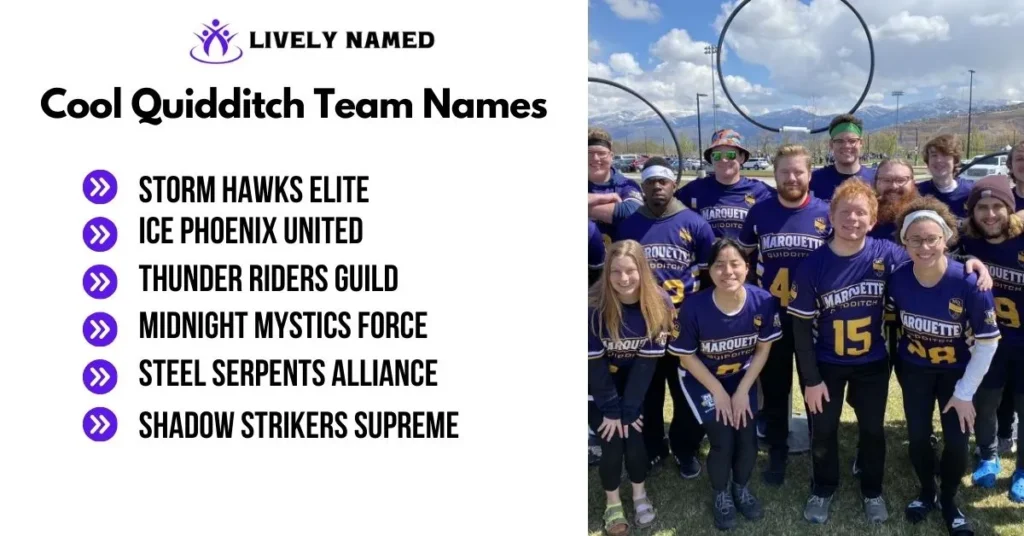 Cool Quidditch Team Names