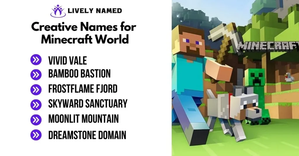 Creative Names for Minecraft World