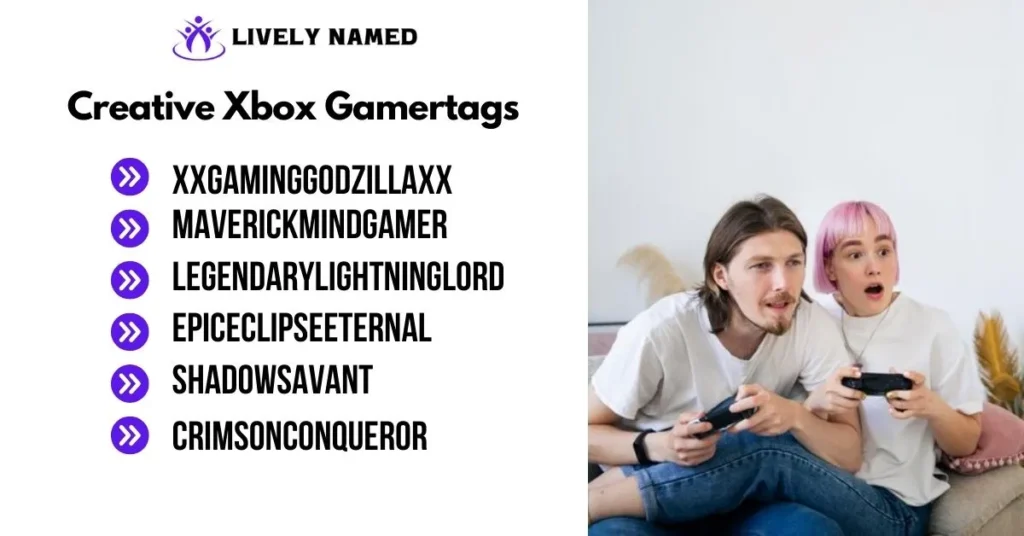 Creative Xbox Gamertags