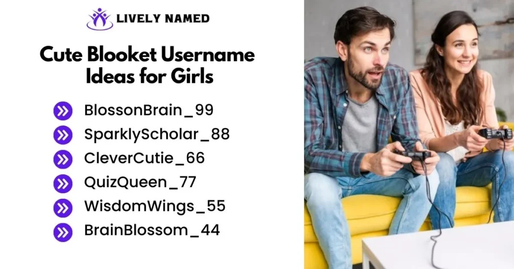 Cute Blooket Username Ideas for Girls