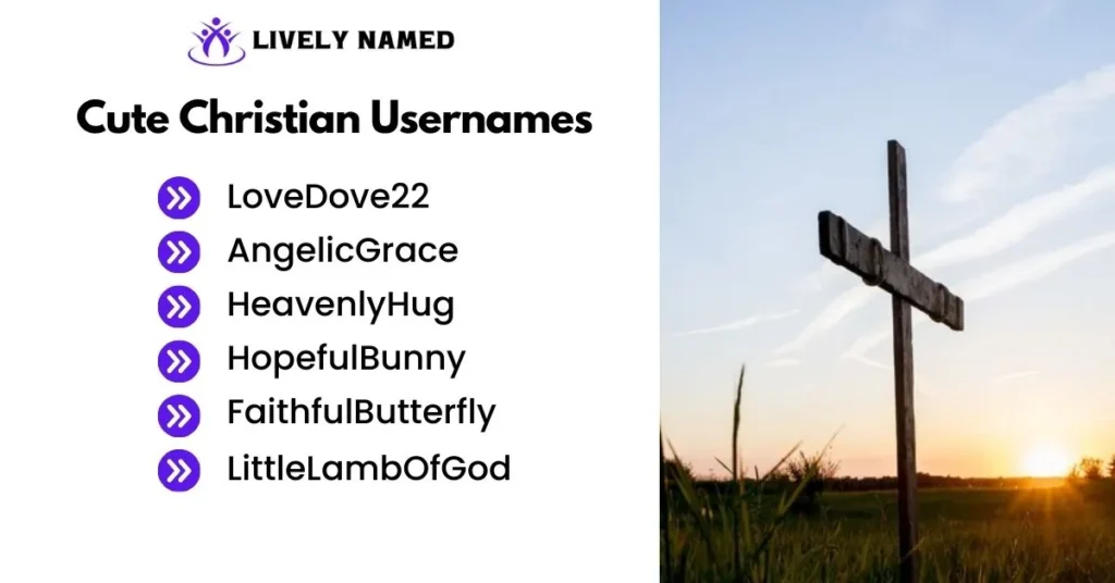 Cute Christian Usernames