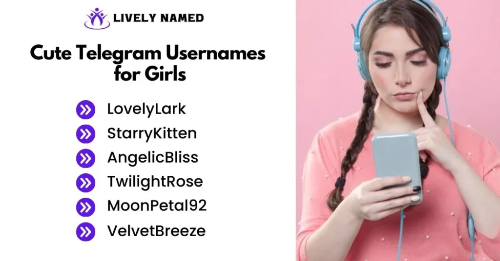 Cute Telegram Usernames for Girls