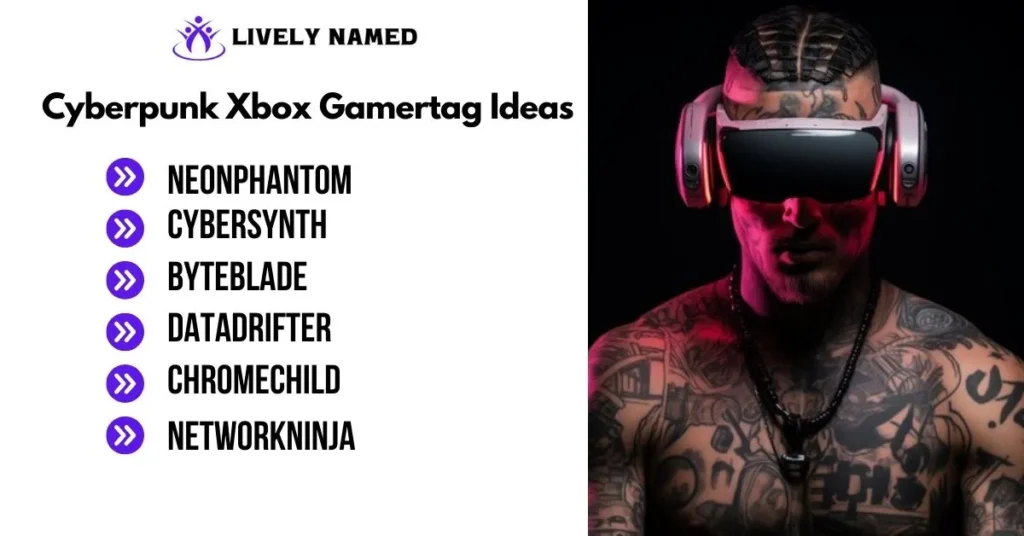 Cyberpunk Xbox Gamertag Ideas