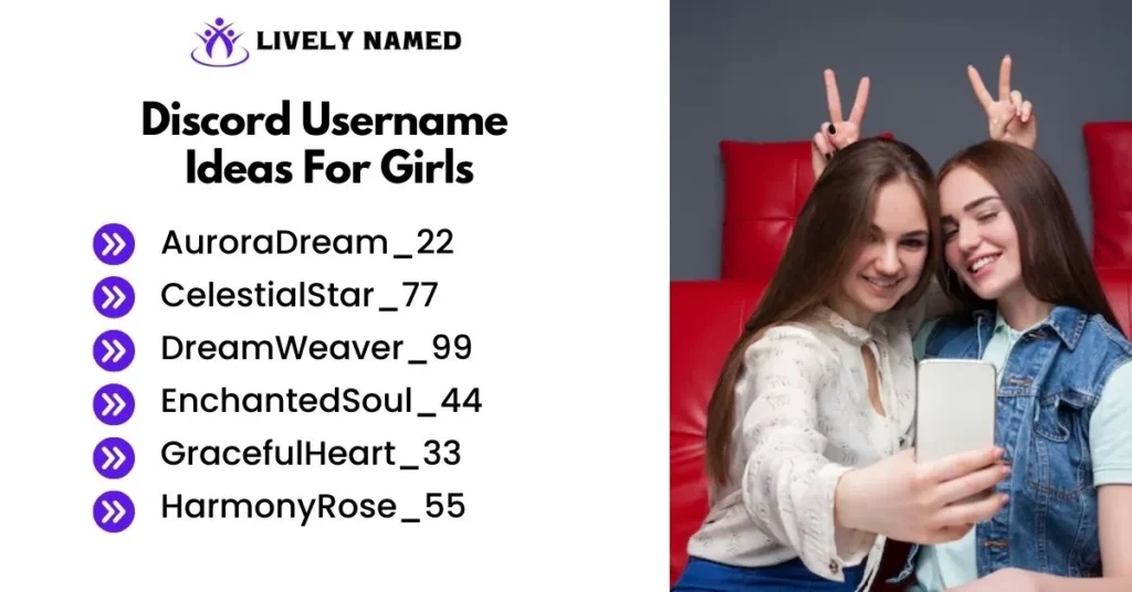 Discord Username Ideas For Girls