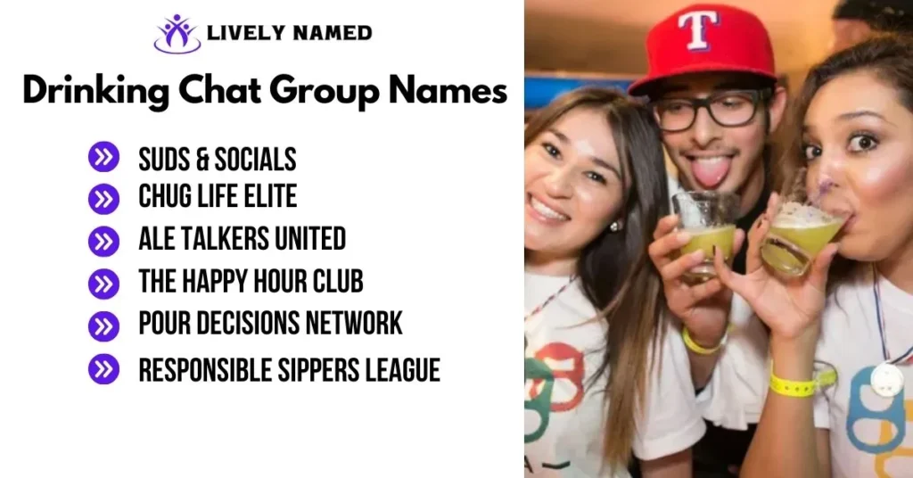 Drinking Chat Group Names