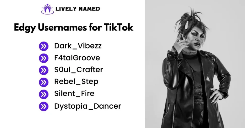 Edgy Usernames for TikTok