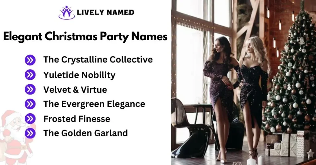 Elegant Christmas Party Names