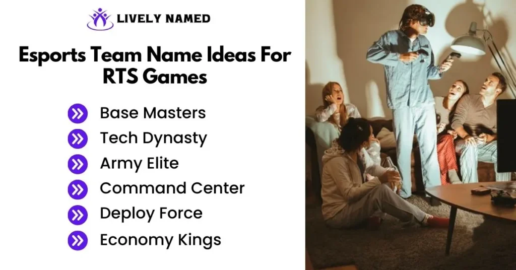 Esports Team Name Ideas For RTS Games