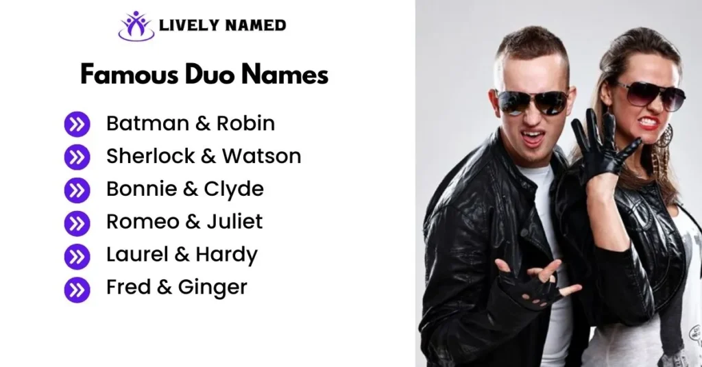 Famous Duo Names