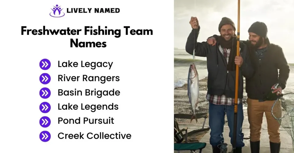 Freshwater Fishing Team Names