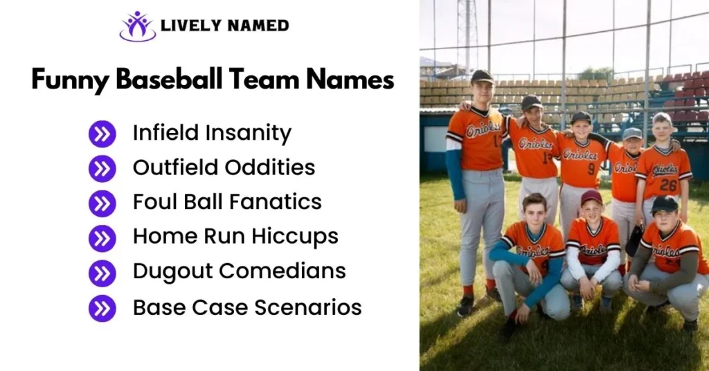 Funny Baseball Team Names