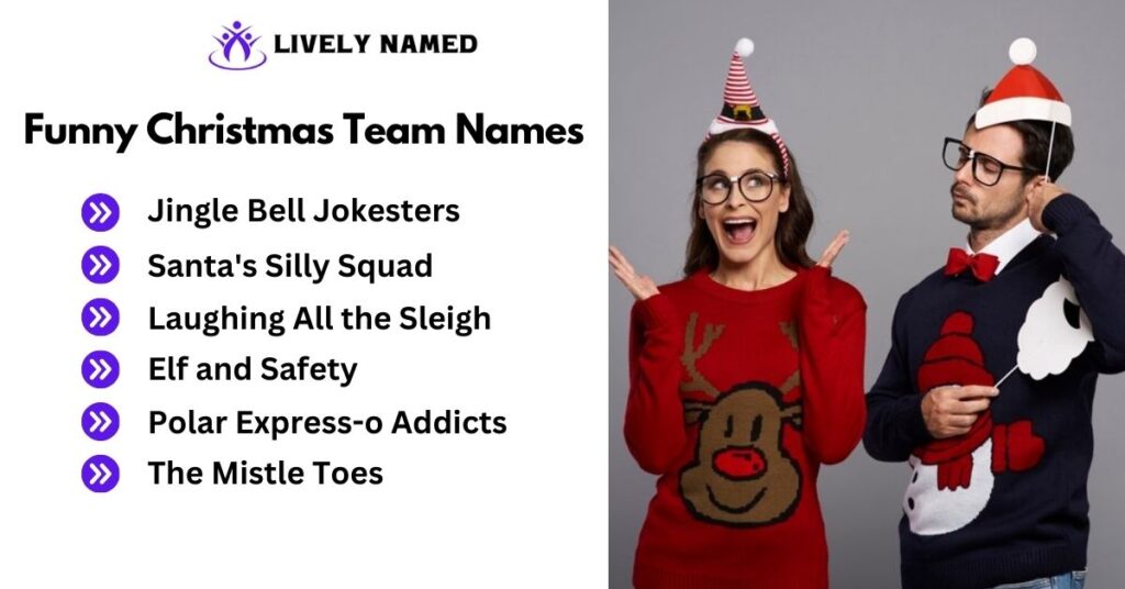 Funny Christmas Team Names