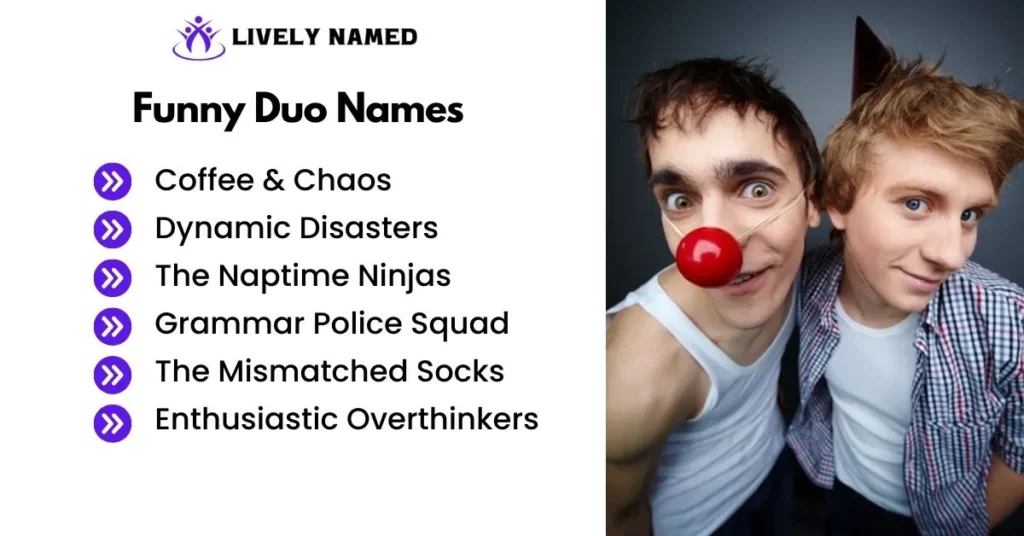 Funny Duo Names