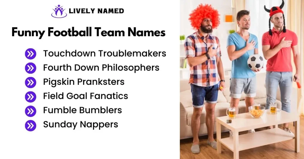 Funny Football Team Names