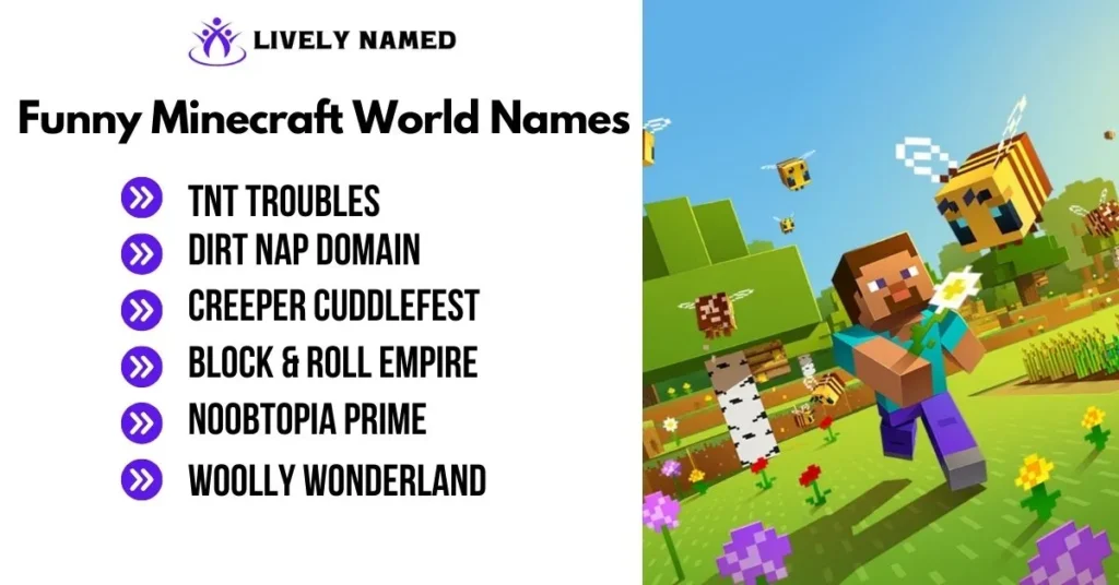 Funny Minecraft World Names