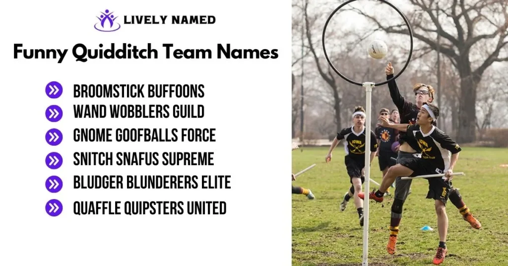 Funny Quidditch Team Names