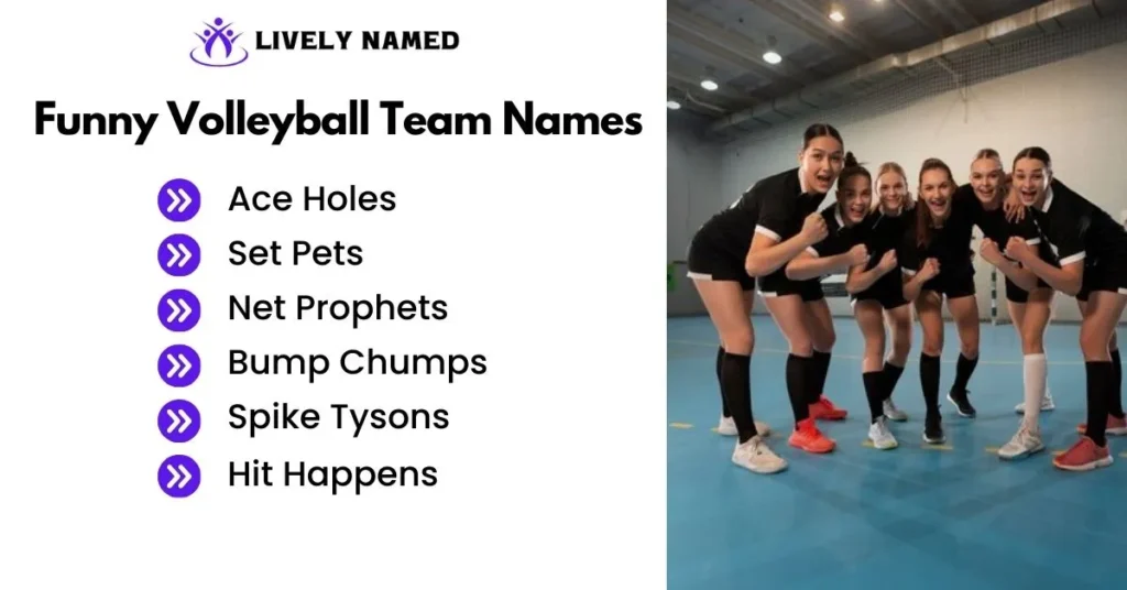 Funny Volleyball Team Names