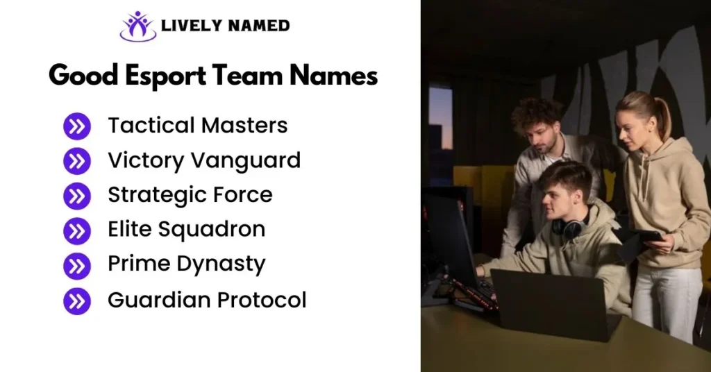 Good Esport Team Names