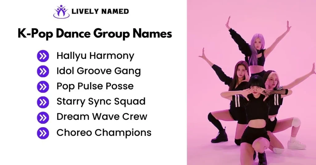 K-Pop Dance Group Names