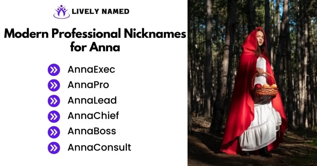 Modern Professional Nicknames for Anna