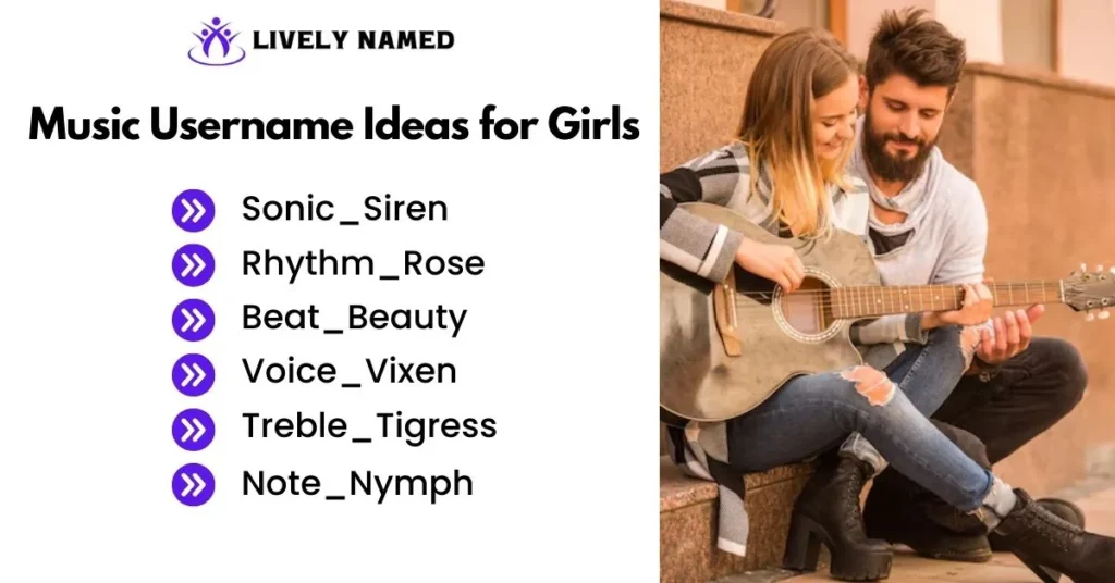 Music Username Ideas for Girls