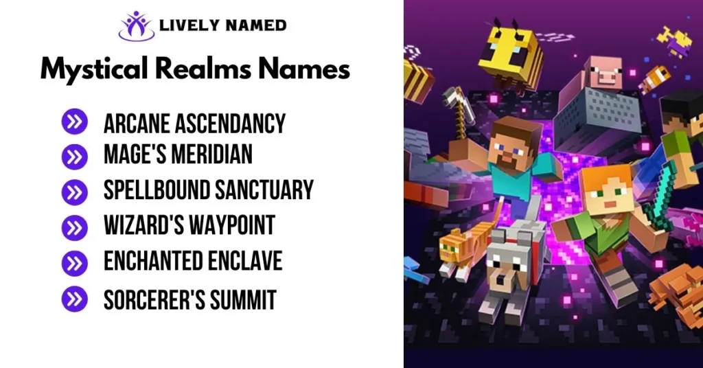 Mystical Realms Names