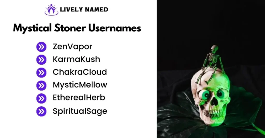 Mystical Stoner Usernames