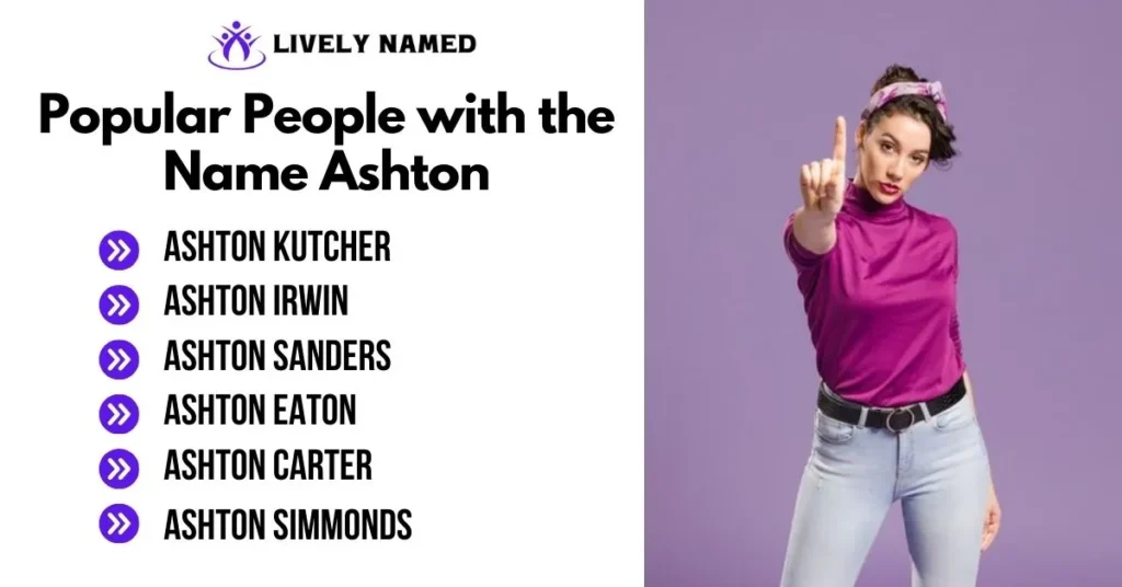 Popular People with the Name Ashton