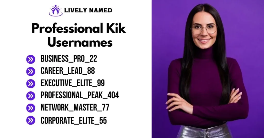 Professional Kik Usernames