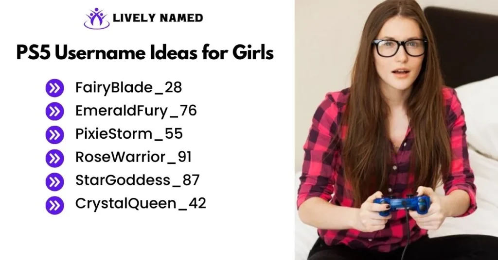 PS5 Username Ideas for Girls