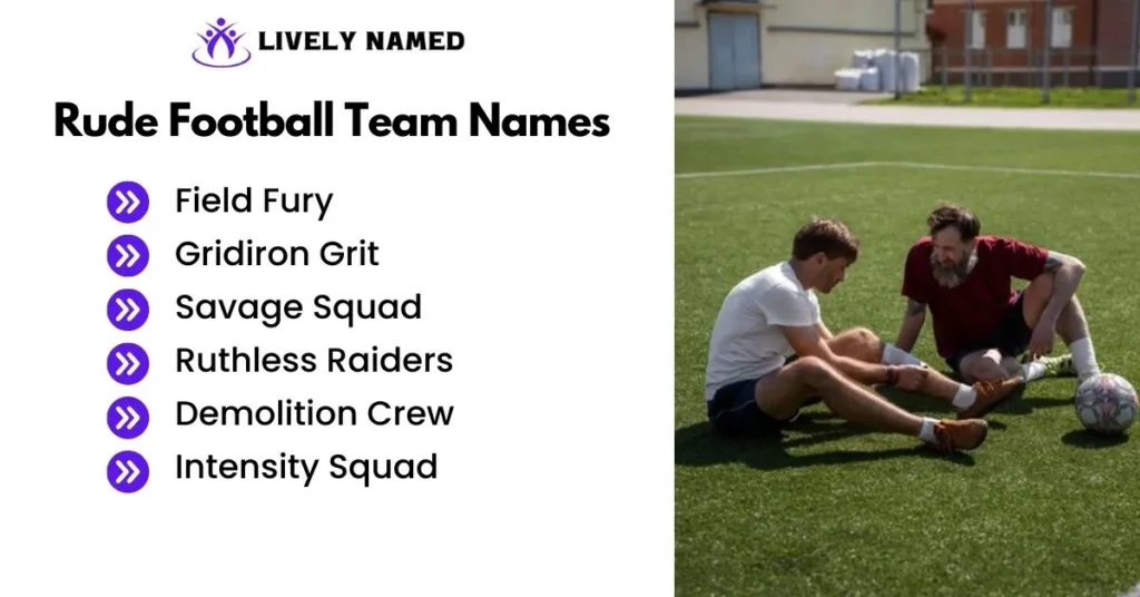 Rude Football Team Names