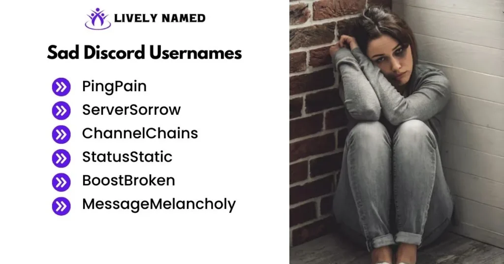 Sad Discord Usernames